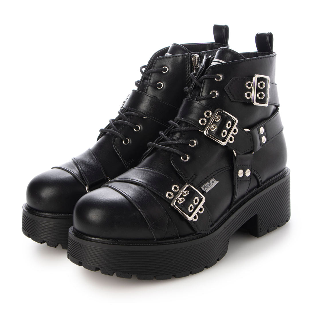 YOSUKE YOSUKE 6318004 Thick-soled Lace-up Boots