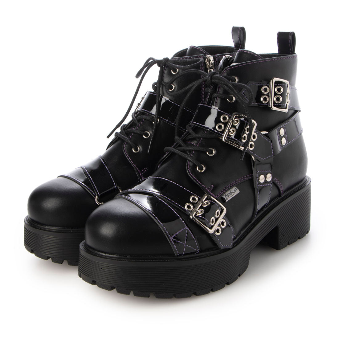 YOSUKE YOSUKE 6318004 Thick-soled Lace-up Boots
