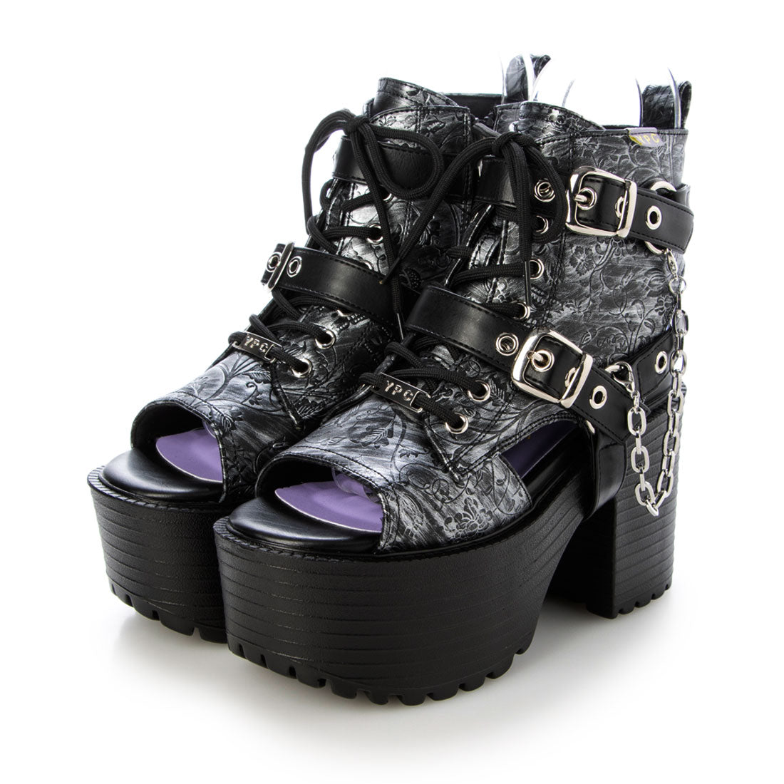 YOSUKE YOSUKE platform boots sandals