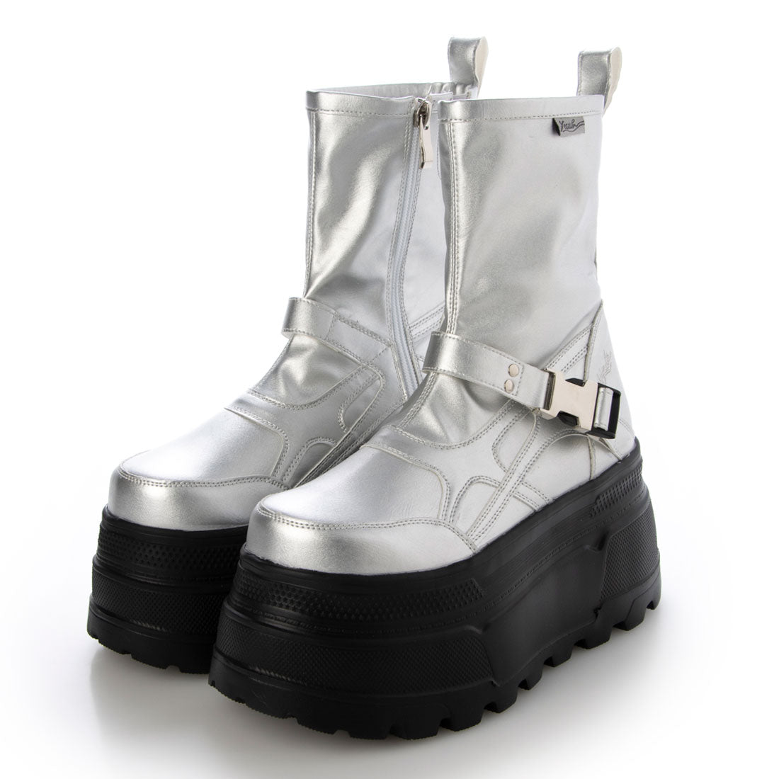 ヨースケ YOSUKE 厚底ショートブーツ