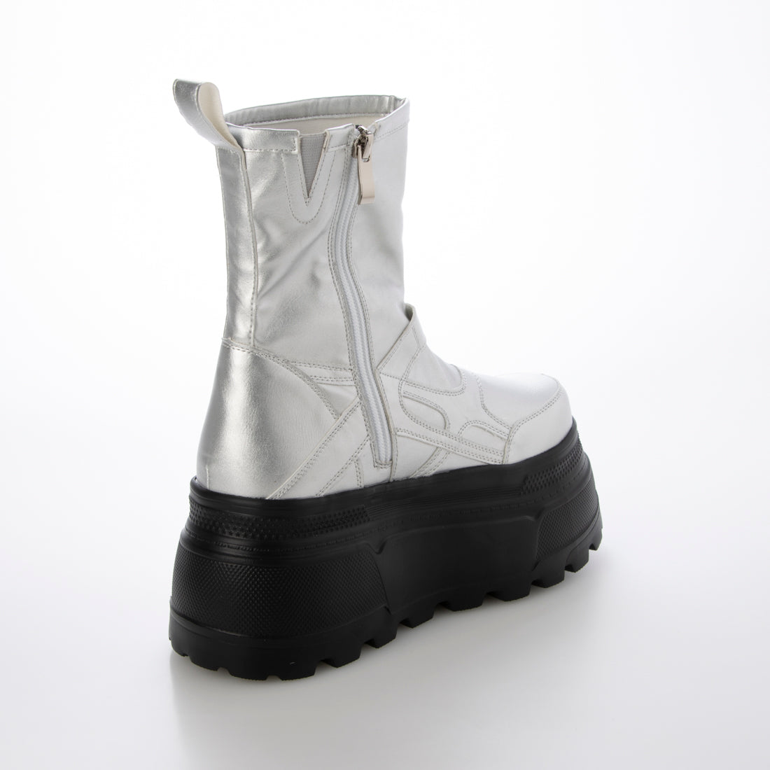 ヨースケ YOSUKE 厚底ショートブーツ