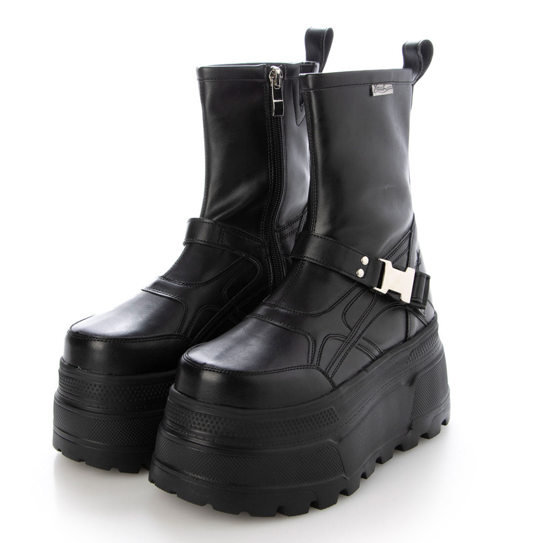 ヨースケ YOSUKE 厚底ショートブーツ