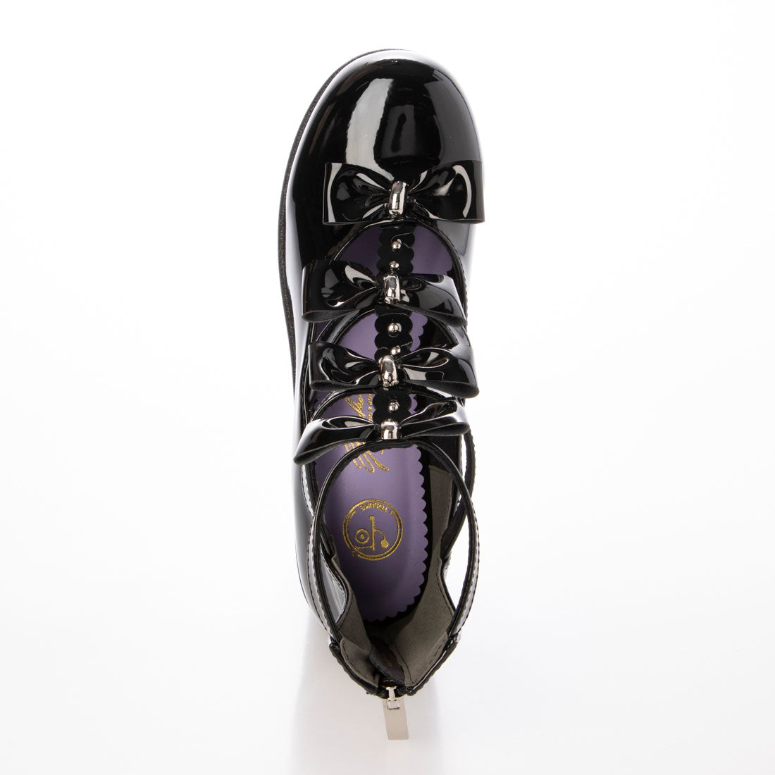 YOSUKE YOSUKE Yosuke YOSUKE women's thick-soled center-for ribbon back