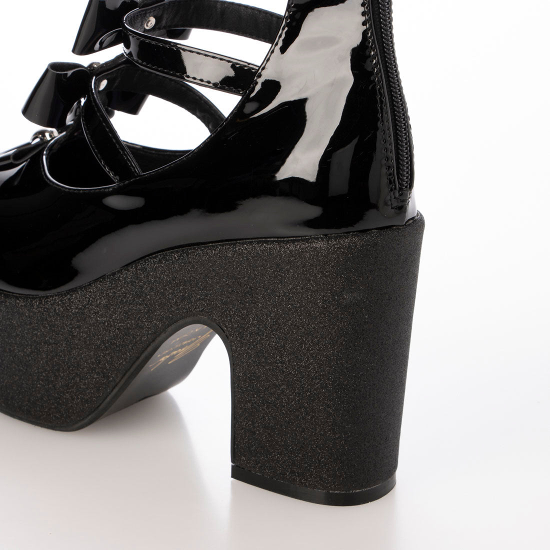 Yosuke Kawabata2台目 YOSUKE YOSUKE Yosuke YOSUKE women's thick-soled center-for ribbon back