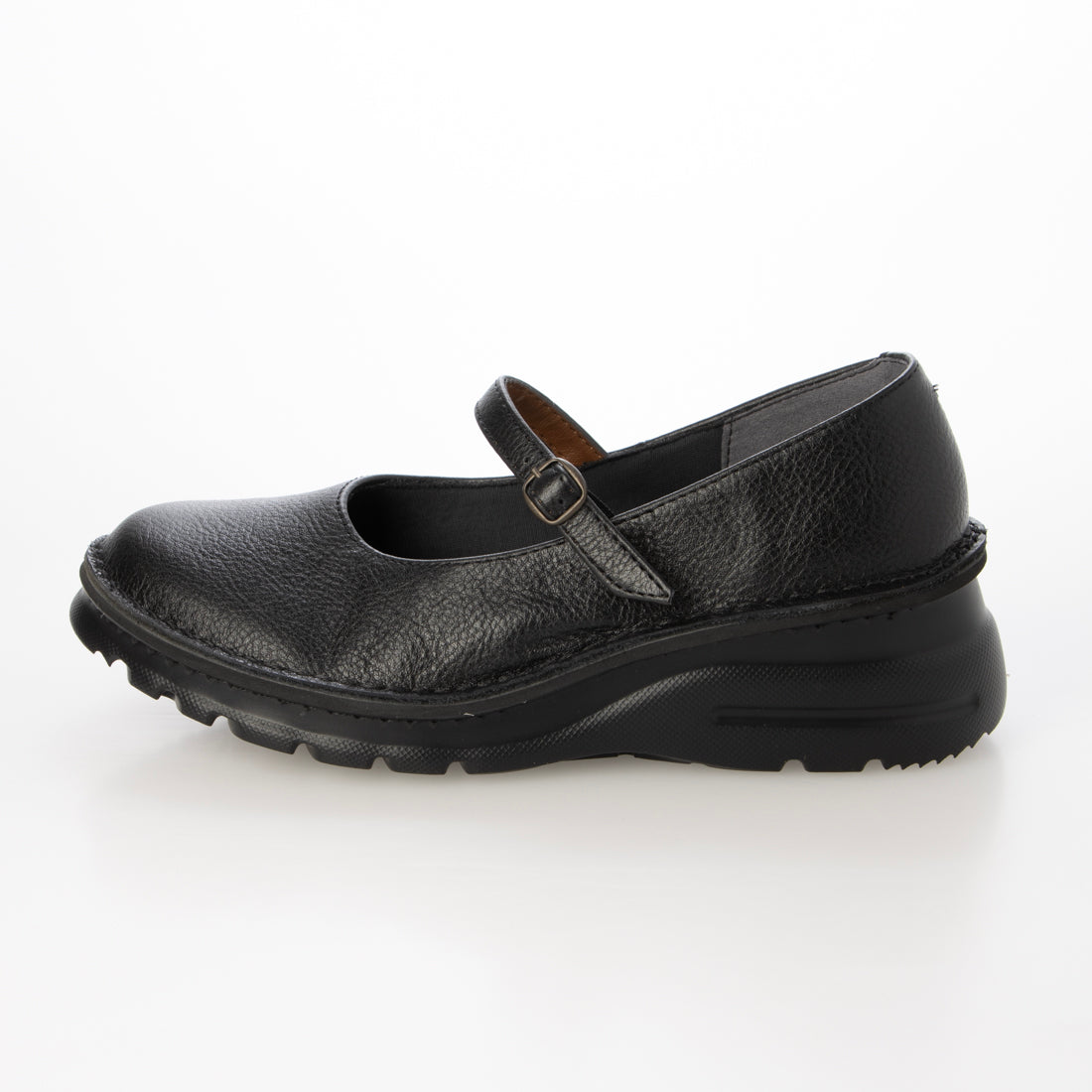 ヨースケ YOSUKE 本革ストラップシューズ （ブラック） ブラック