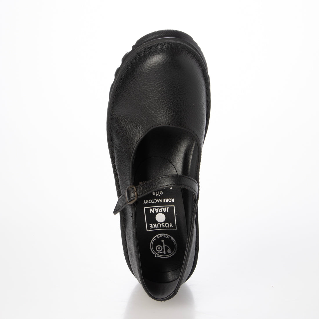 ヨースケ YOSUKE 本革ストラップシューズ （ブラック） ブラック