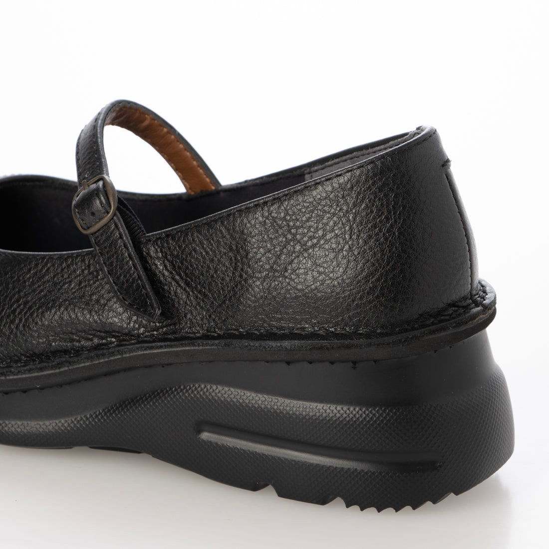 ヨースケ YOSUKE 本革ストラップシューズ （ブラック） ブラック