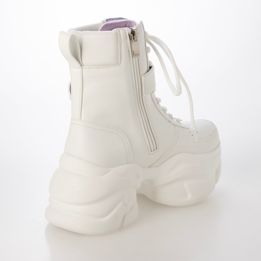 ヨースケ YOSUKE 厚底ハイカットスニーカー （ホワイト） ホワイト