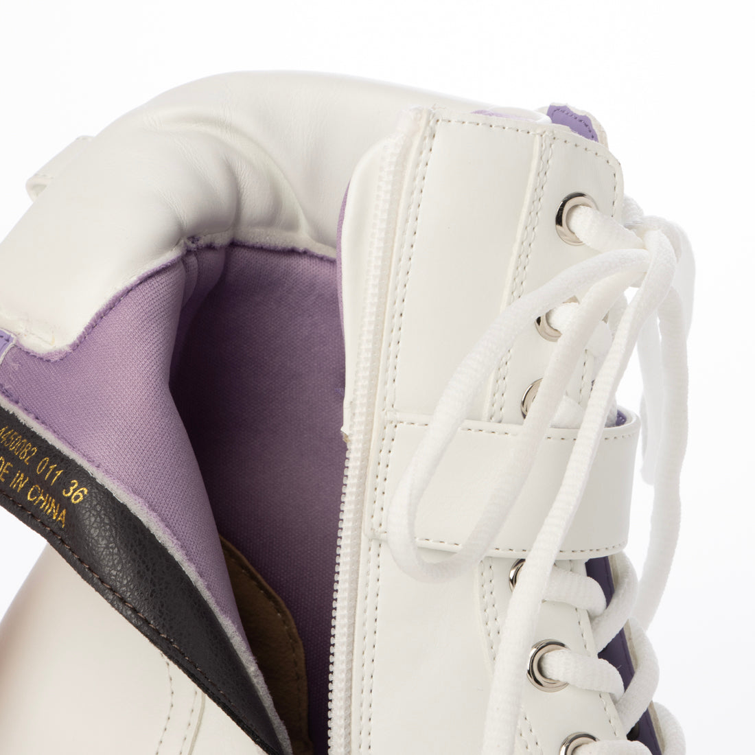 ヨースケ YOSUKE 厚底ハイカットスニーカー （ホワイト） ホワイト