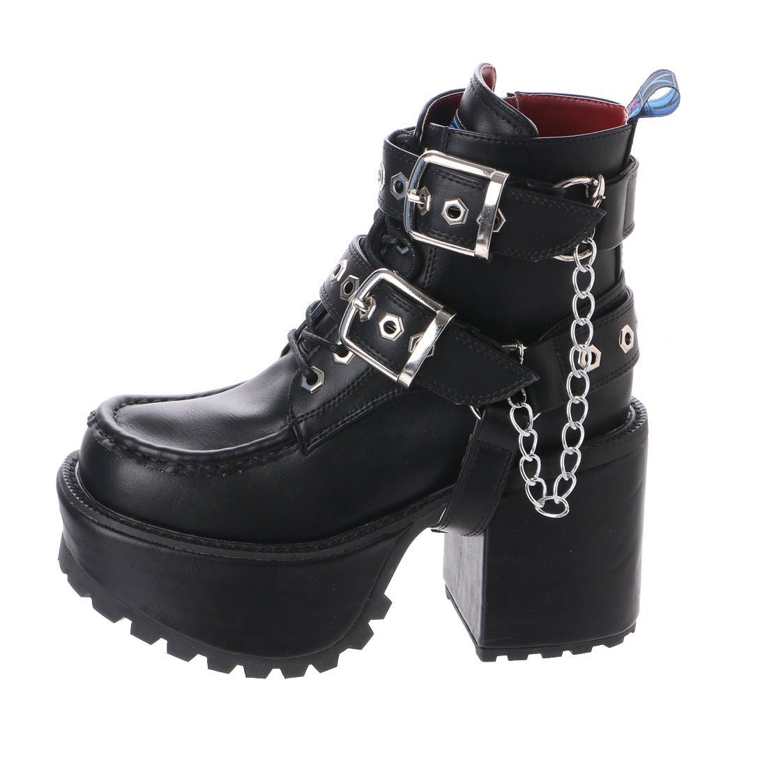 YOSUKE thick sole lace-up boots