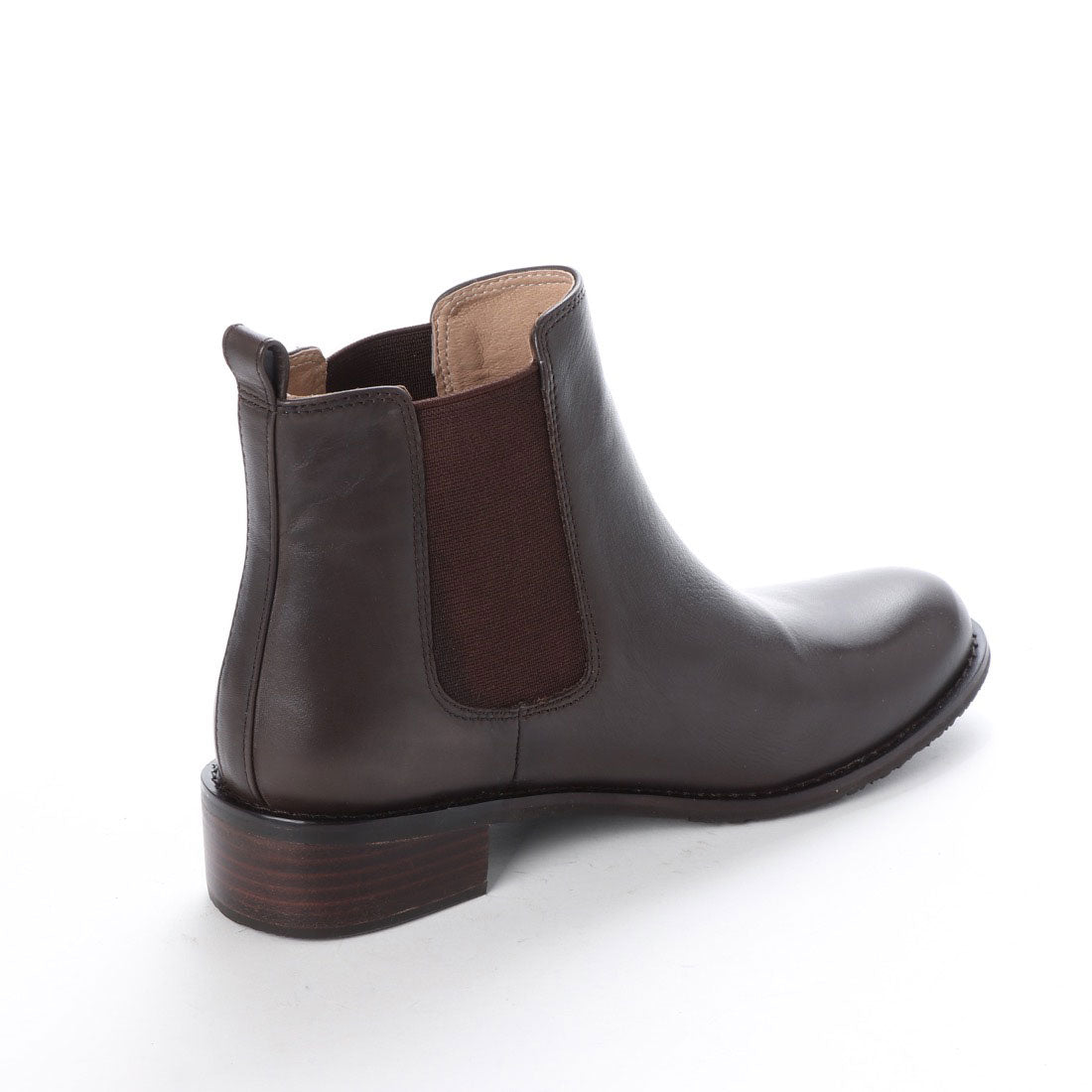 YOSUKE Genuine leather side gore short boots