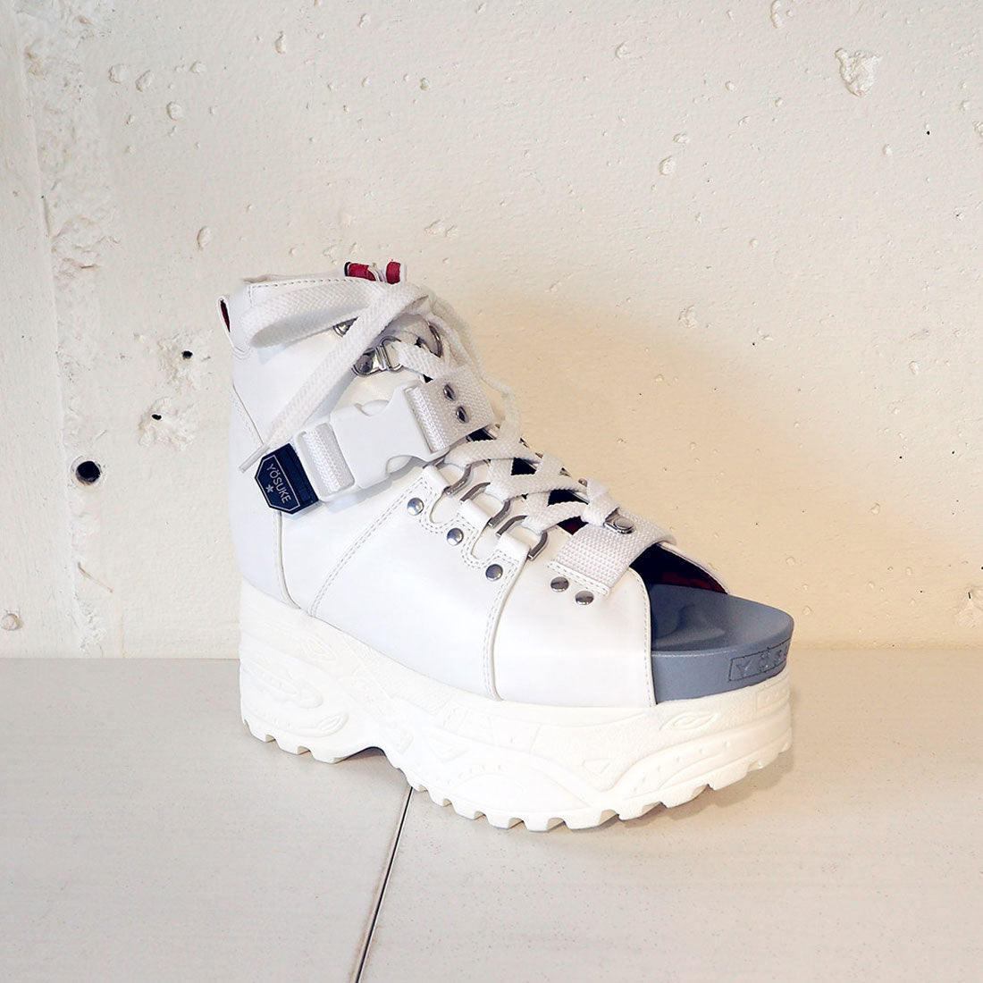 YOSUKE platform boots sandals