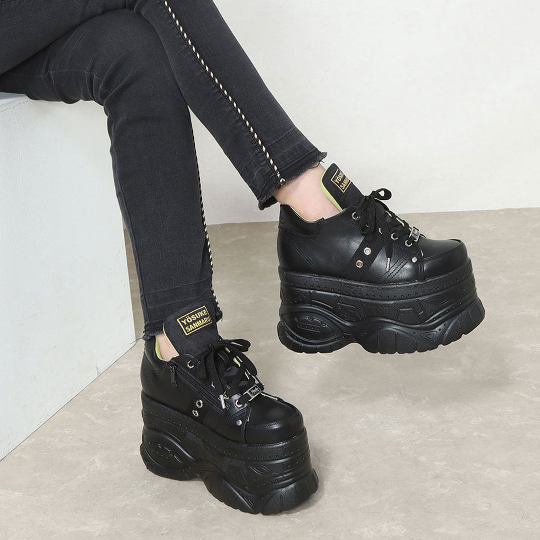 ヨースケ YOSUKE 厚底スニーカー