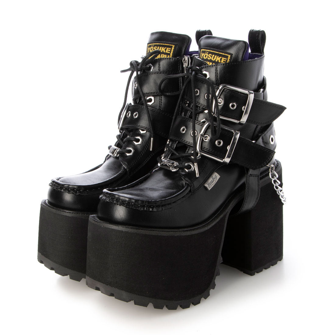 靴 Yosuke lace up engineer boots archive YOSUKE [Direct store exclusive] Thick-soled lace-up boots