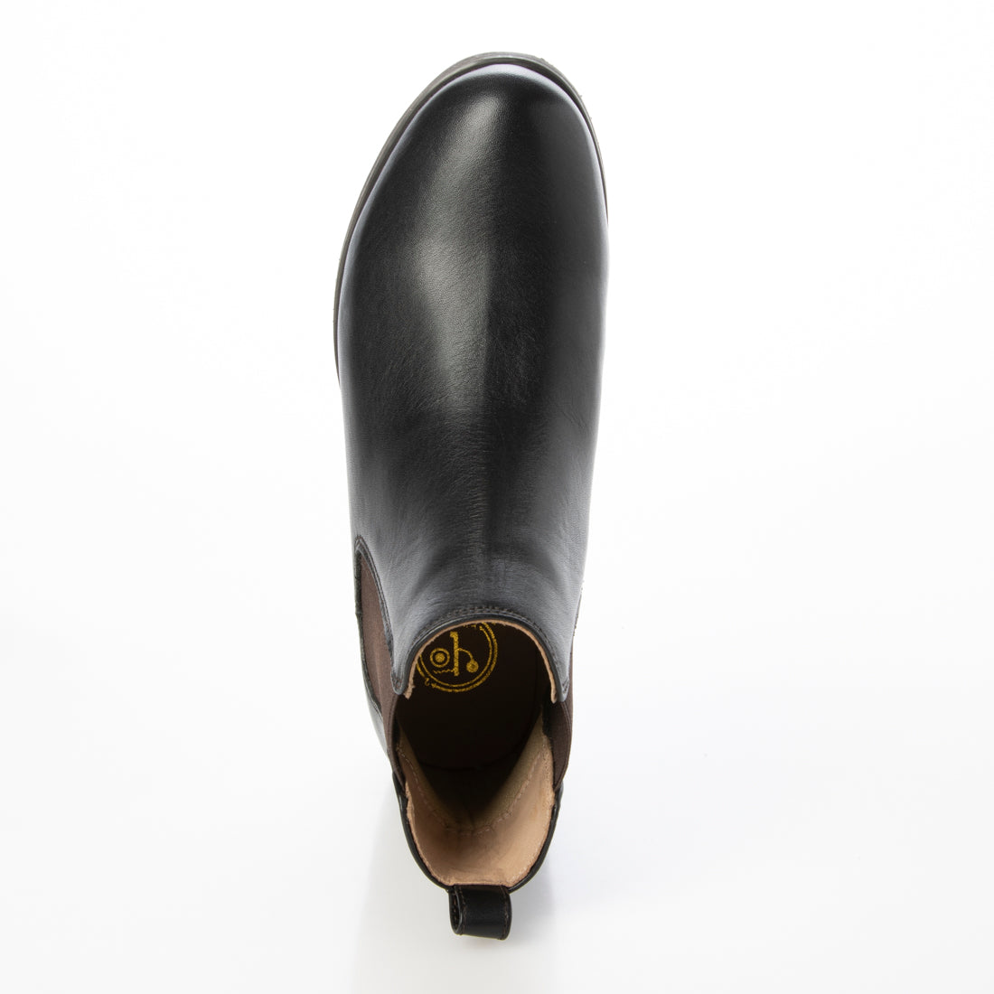 YOSUKE Genuine leather side gore short boots