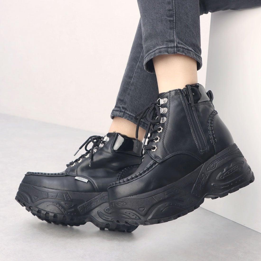 Yosuke Kawabata1台目 YOSUKE Thick-soled High-top Sneakers