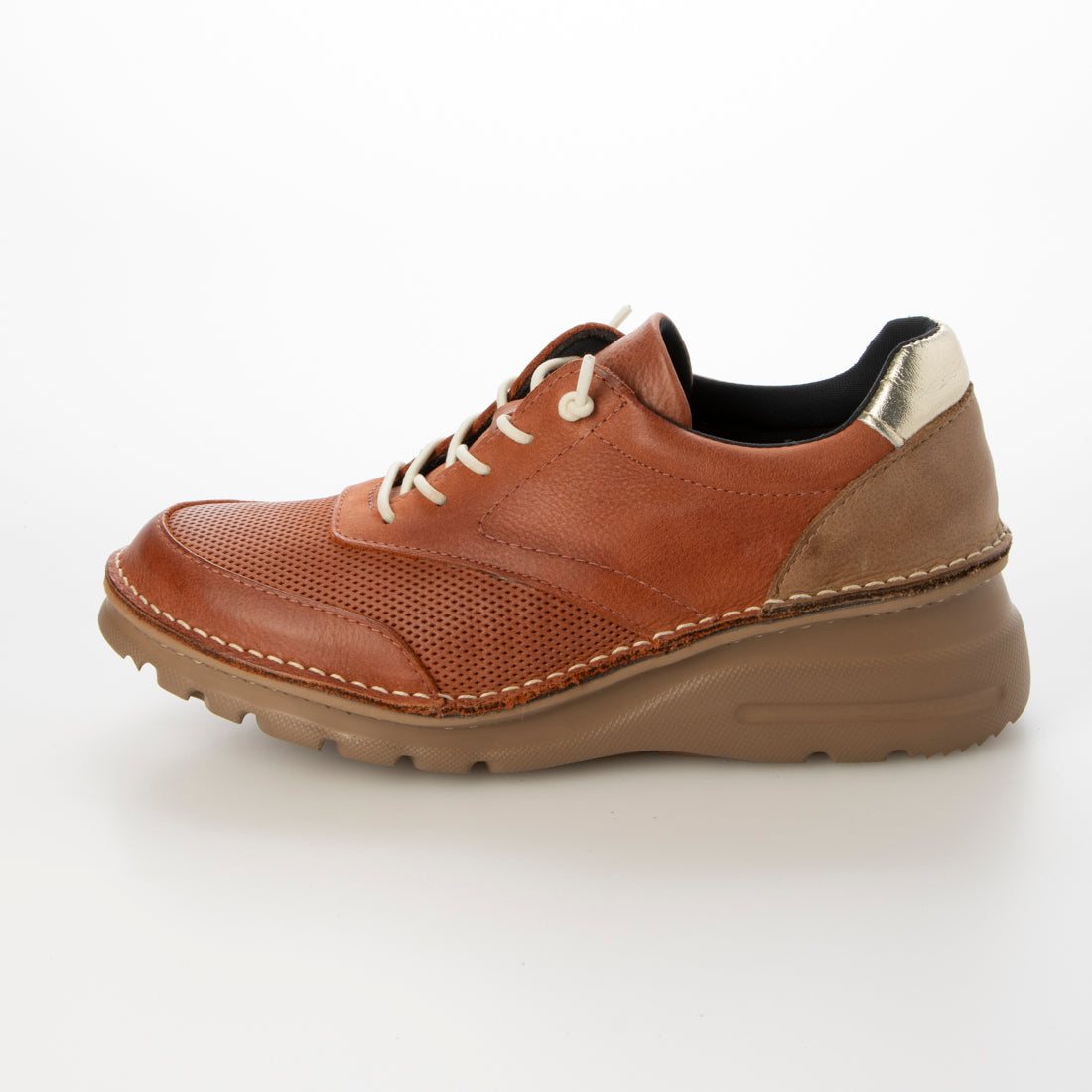 YOSUKE genuine leather lace-up shoes