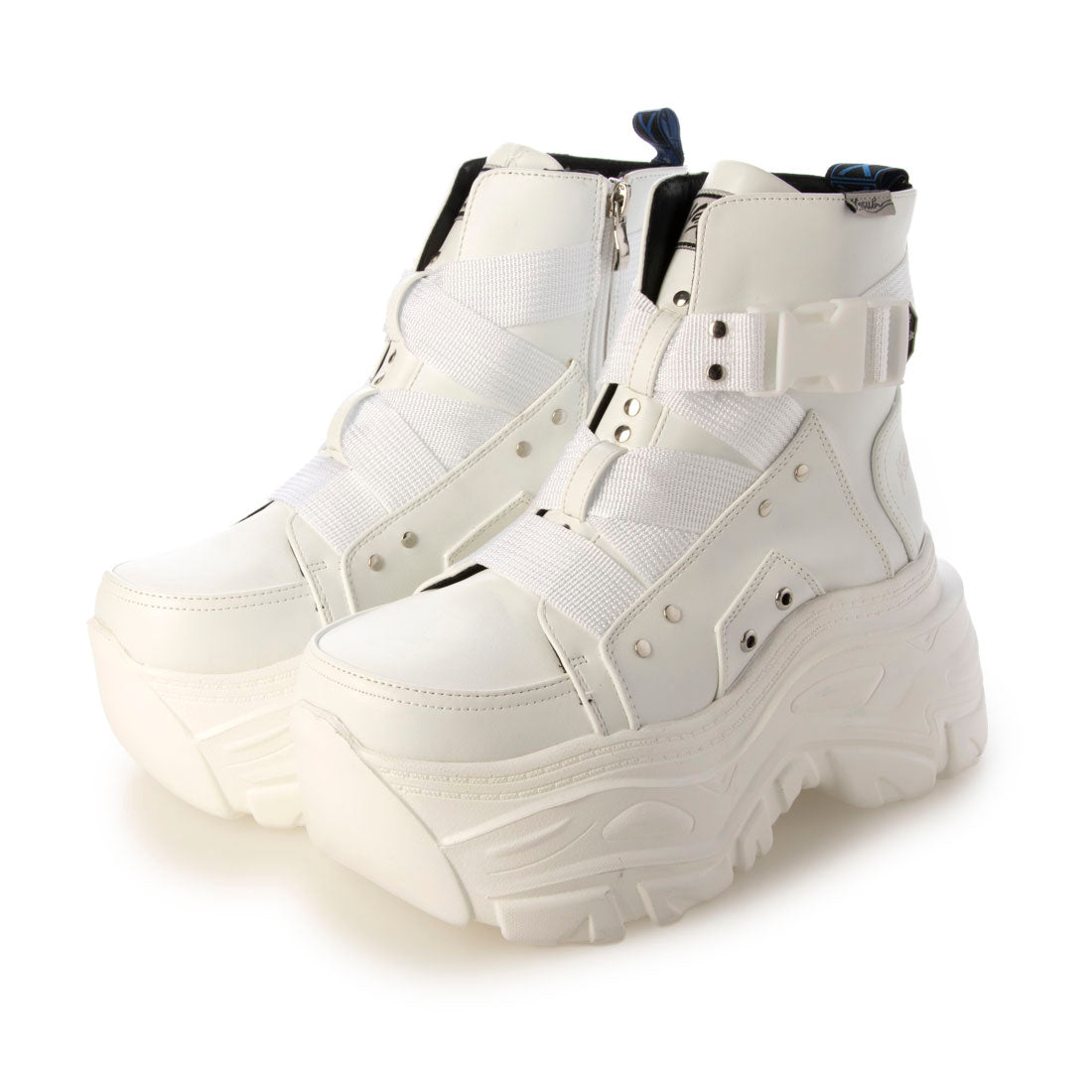 ヨースケ YOSUKE 厚底スニーカー,ホワイト