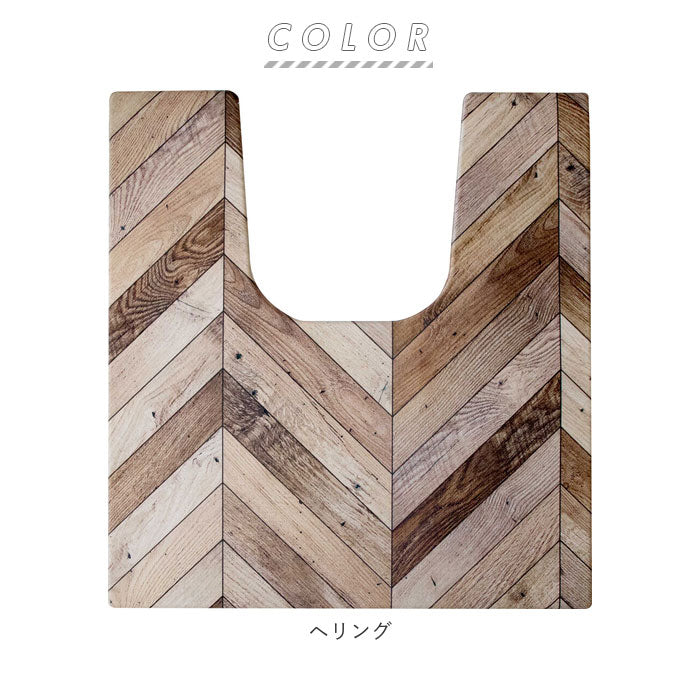 ヨコズナクリエーション YOKOZUNA CREATION ヨコズナ PVCトイレマット 耳長 75x68cm