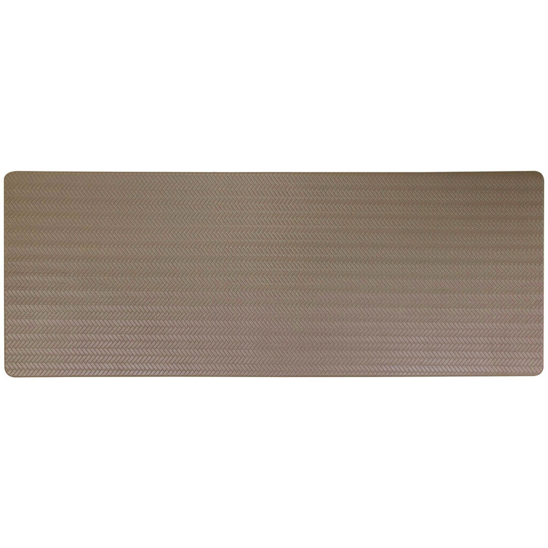 ヨコズナクリエーション YOKOZUNA CREATION ズボラ 拭けるキッチンマット 120cm （BROWN） BROWN