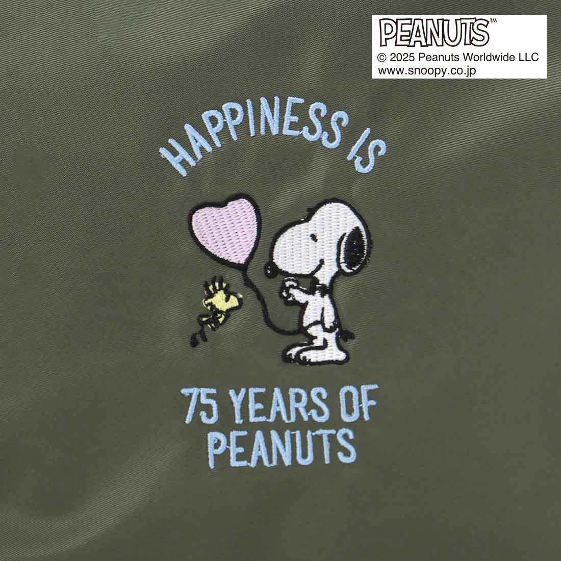 イザック Y'SACCS SNOOPYデザイン ギャザー2wayミニトート （カーキ） カーキ