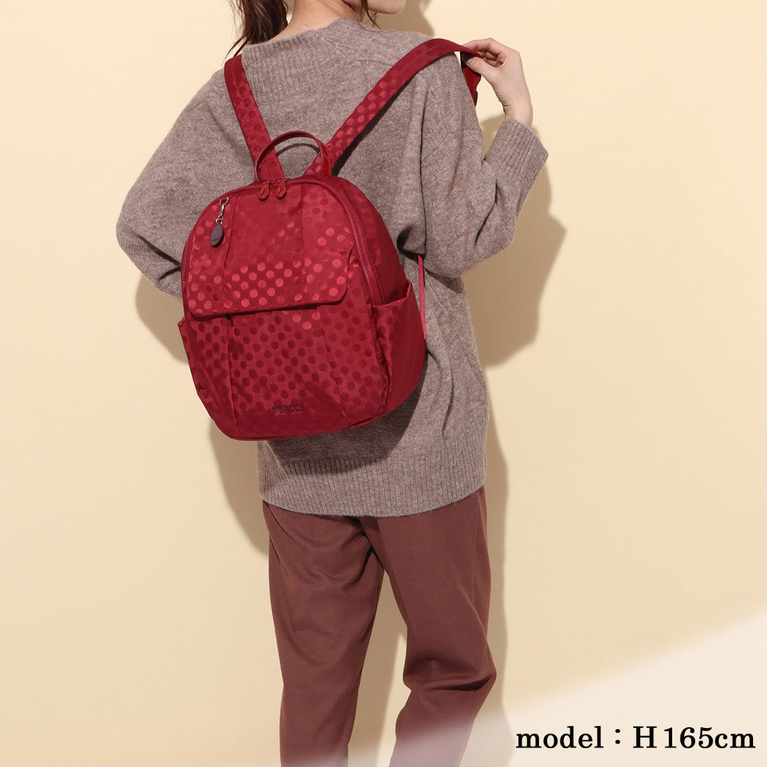 イザック YSACCS Polka Dots リュックサック