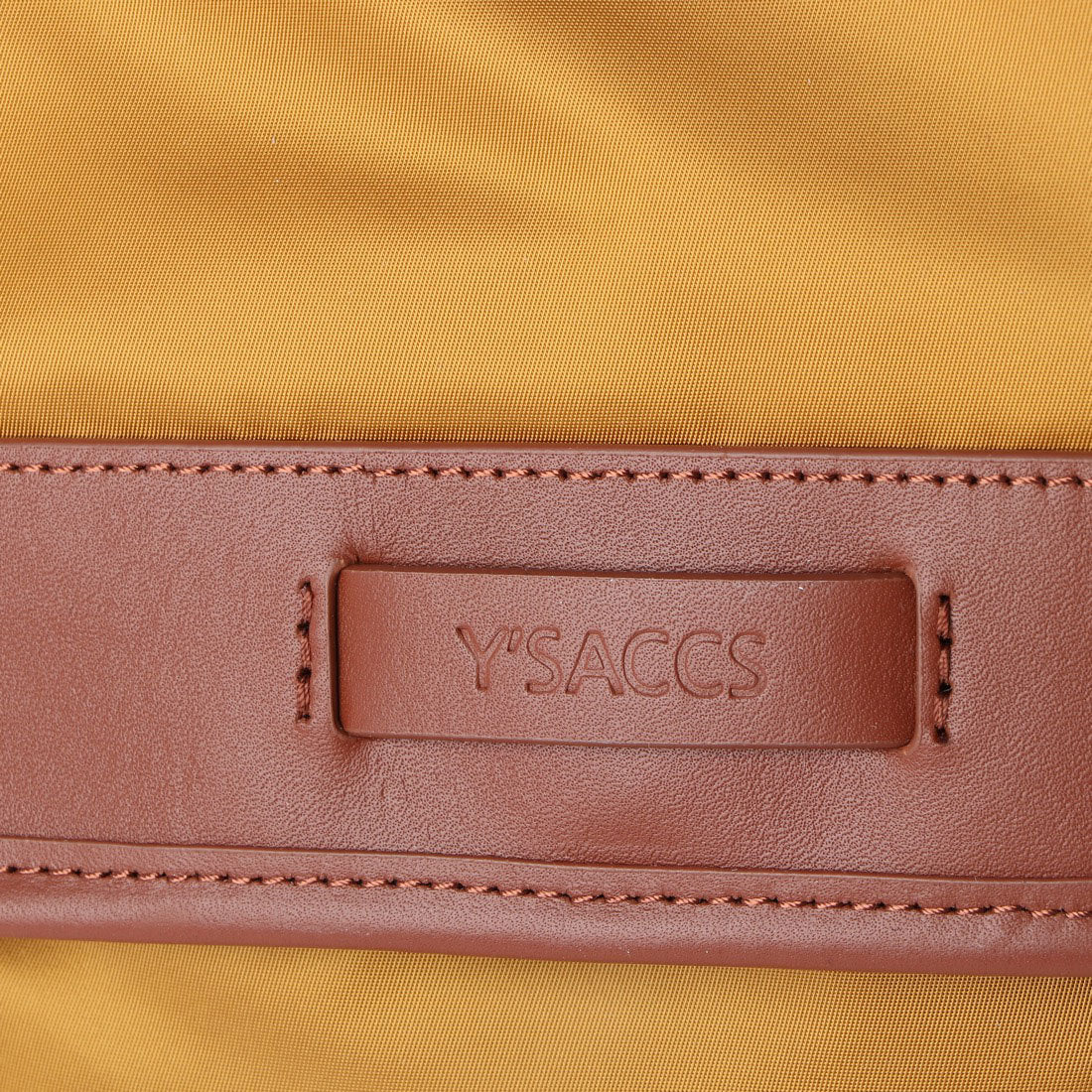 イザック YSACCS ナイロン×カウレザー リュックサック Sサイズ