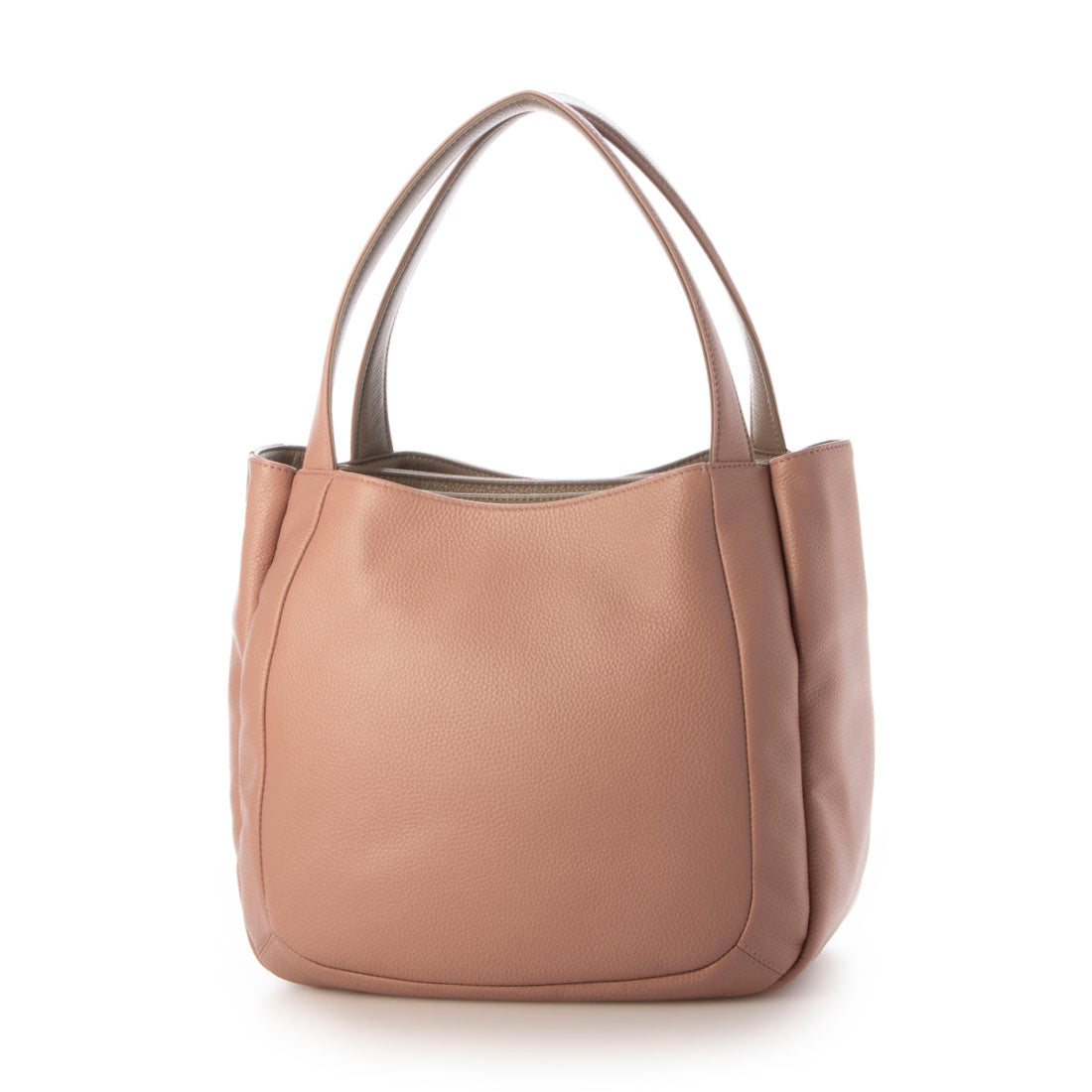 Y'SACCS Shrink Leather Tote, Medium Size