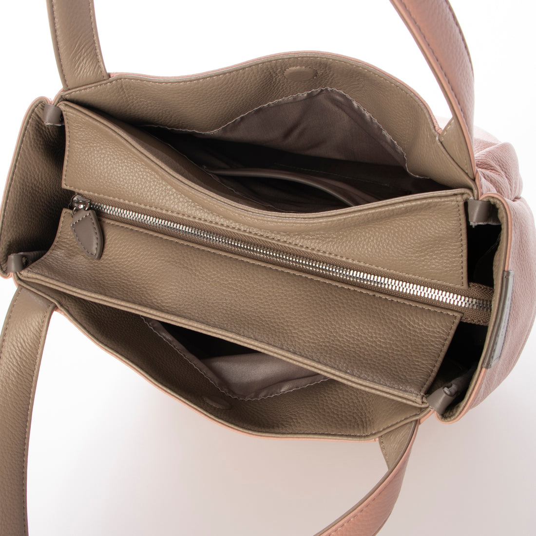 Y'SACCS Shrink Leather Tote, Medium Size