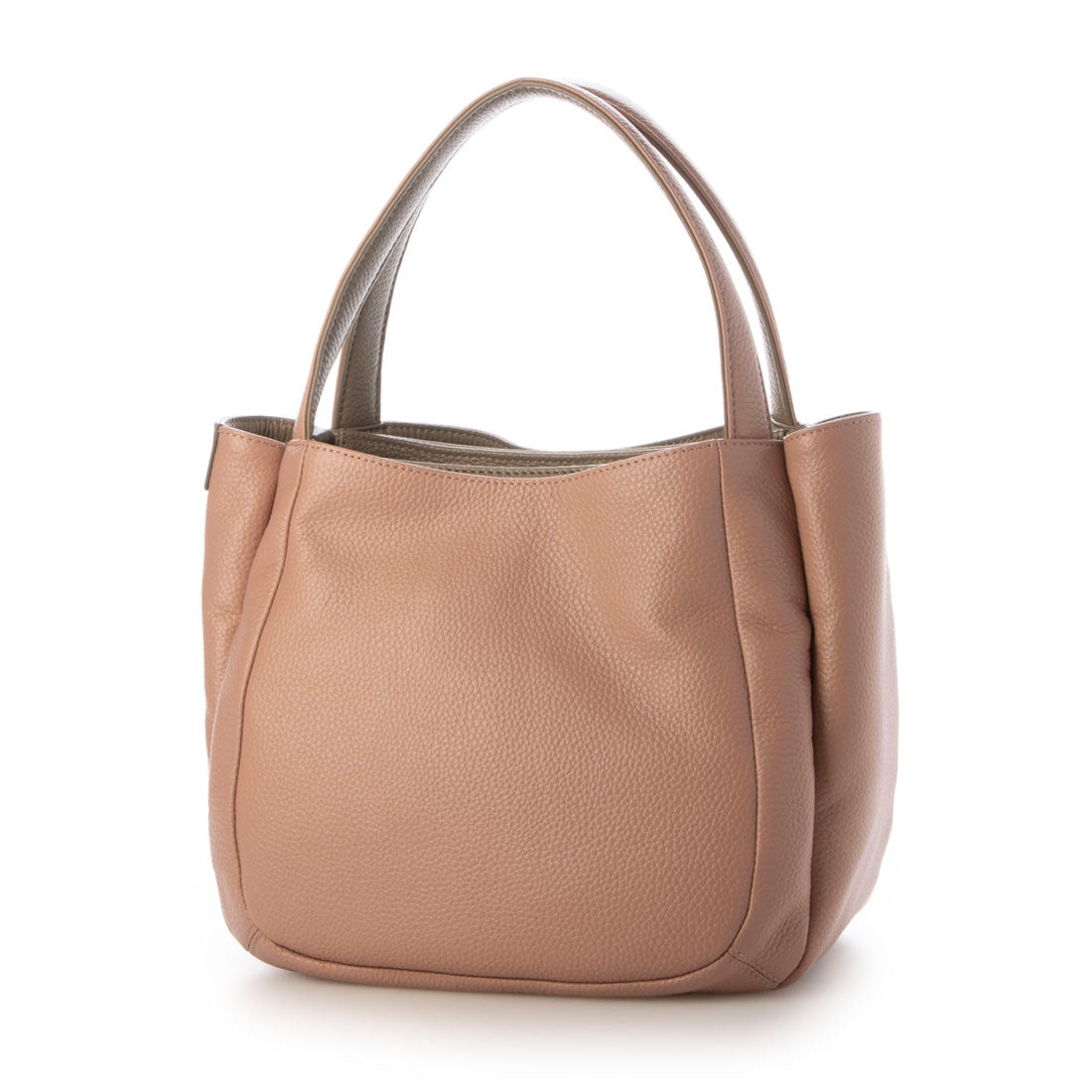 Y'SACCS Shrink Leather Tote, Size S