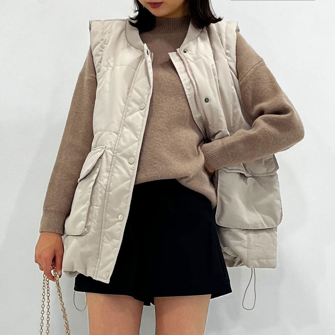 ユメテンボウ 夢展望 もちもちオーバーサイズニット