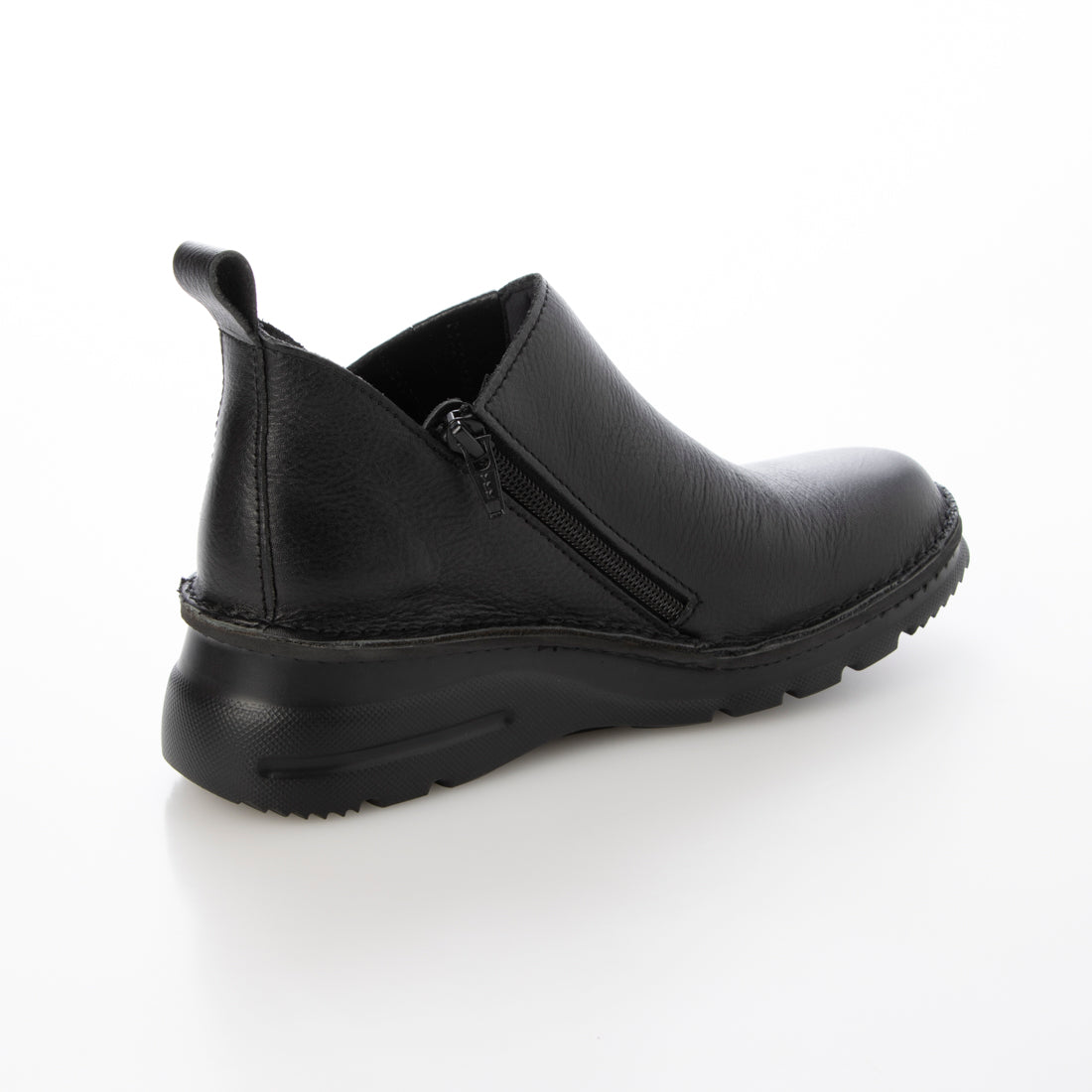 Short Boots for Women black Commuting Work Lightweight Genuine Leather Comfortable to Walk in Autumn Winter Made in Japan yuriko matsumoto