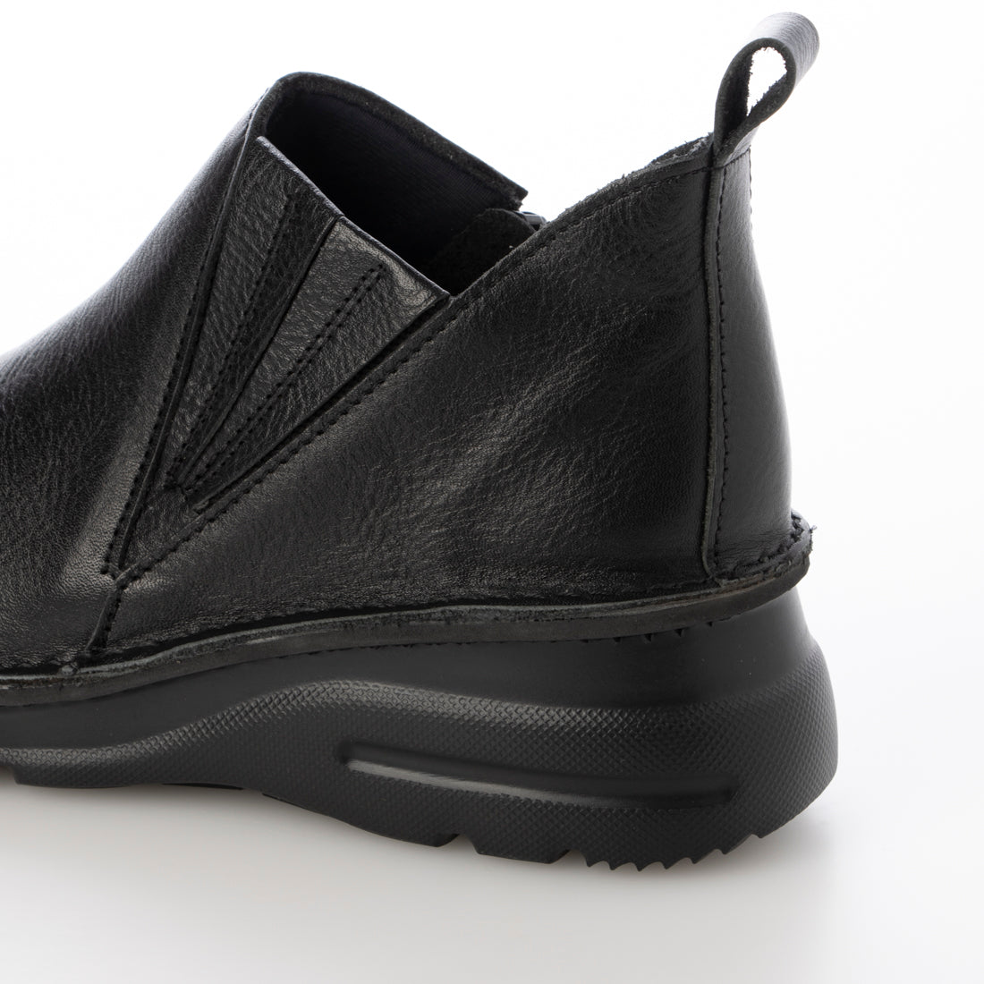 Short Boots for Women black Commuting Work Lightweight Genuine Leather Comfortable to Walk in Autumn Winter Made in Japan yuriko matsumoto
