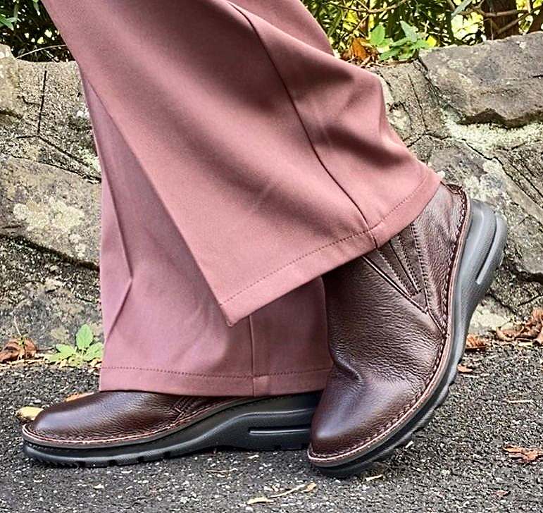 Short Boots for Women black Commuting Work Lightweight Genuine Leather Comfortable to Walk in Autumn Winter Made in Japan yuriko matsumoto