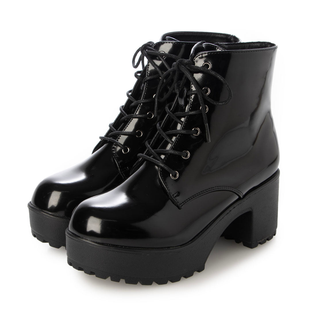 ジッパー Zipper レディースカジュアルブーツ （BLK/G） BLK/G