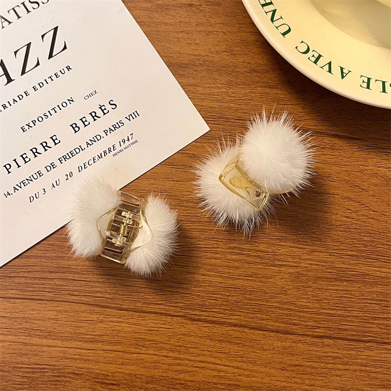 ゾエ ジェンコ Zoe Jenko ファー付き ヘアクリップ 9883