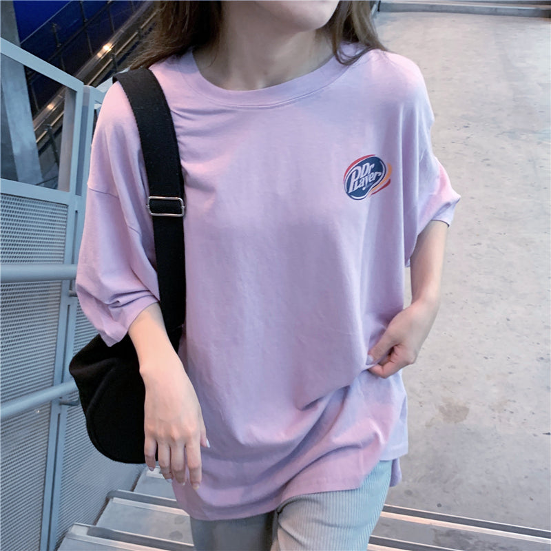 ゾエ ジェンコ Zoe Jenko サインプリントTシャツ 8404 （PPL） PPL