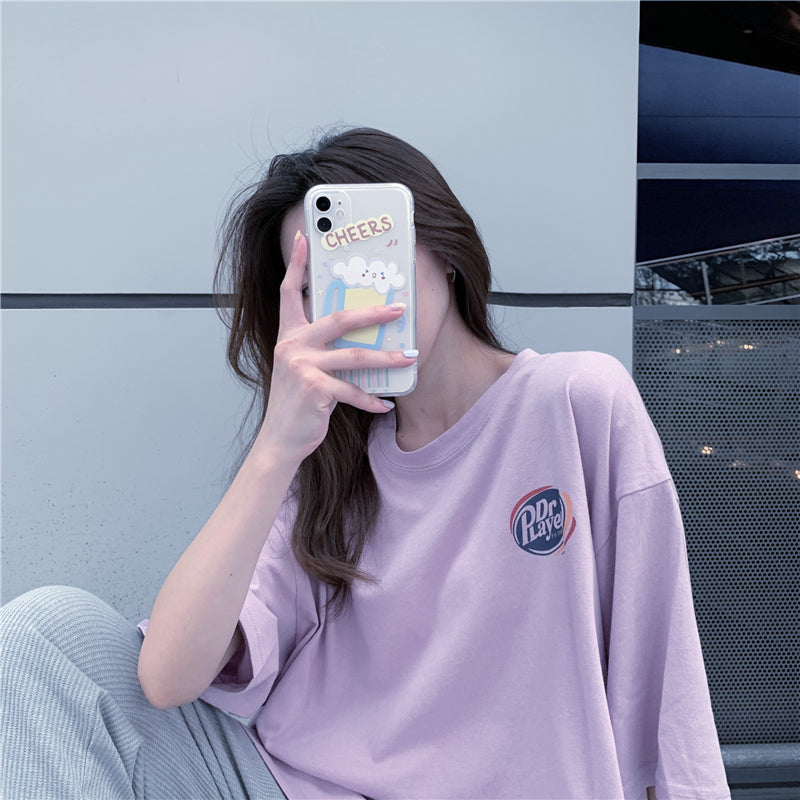 ゾエ ジェンコ Zoe Jenko サインプリントTシャツ 8404 （PPL） PPL