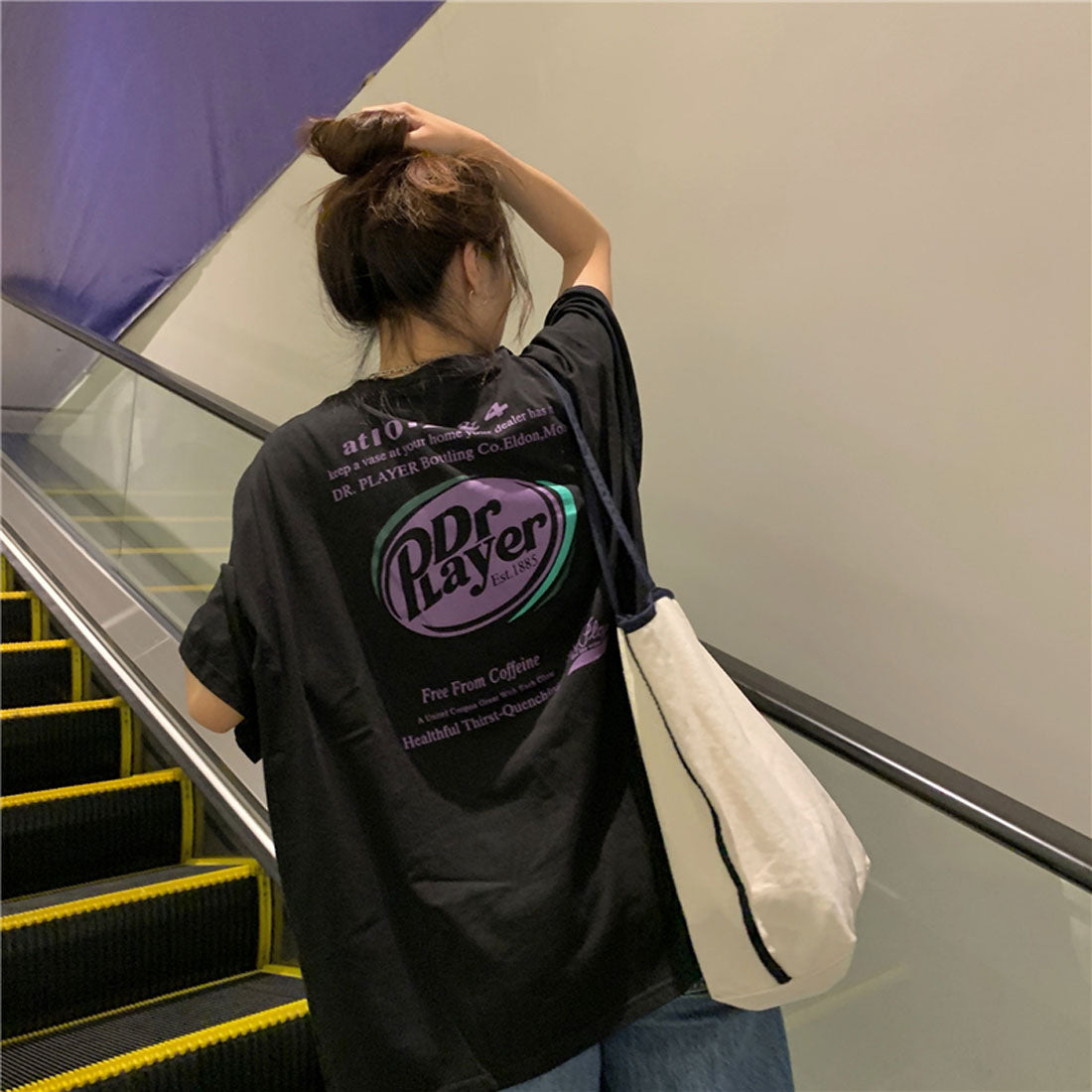 ゾエ ジェンコ Zoe Jenko サインプリントTシャツ 8404