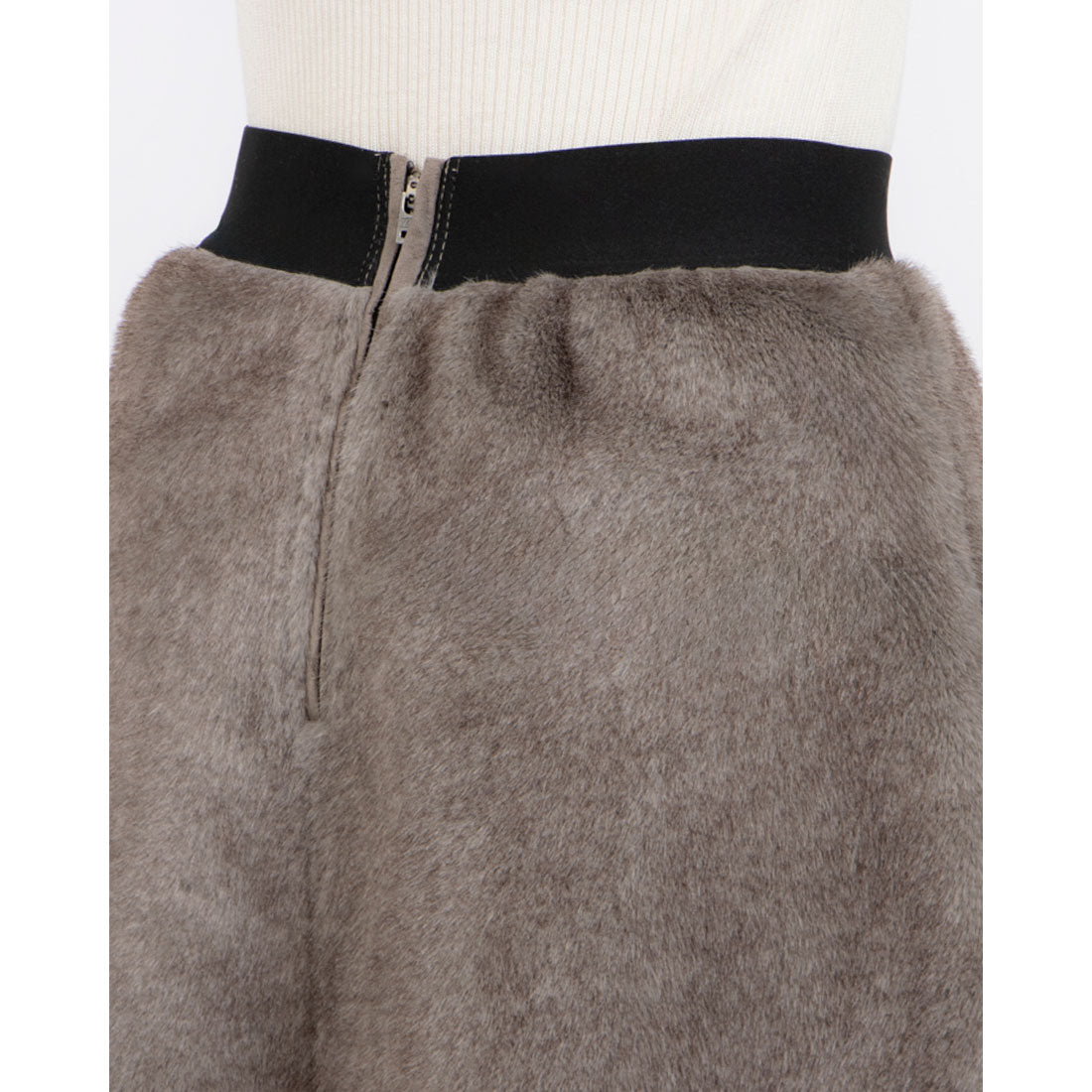 モトマチゼラール 元町ゼラール Eco Mink Fur Skirt （トープ） トープ