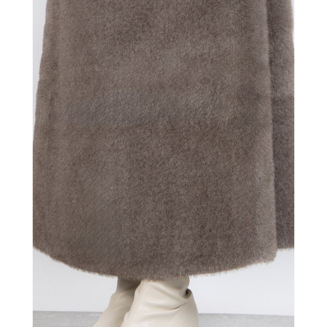 モトマチゼラール 元町ゼラール Eco Mink Fur Skirt （トープ） トープ