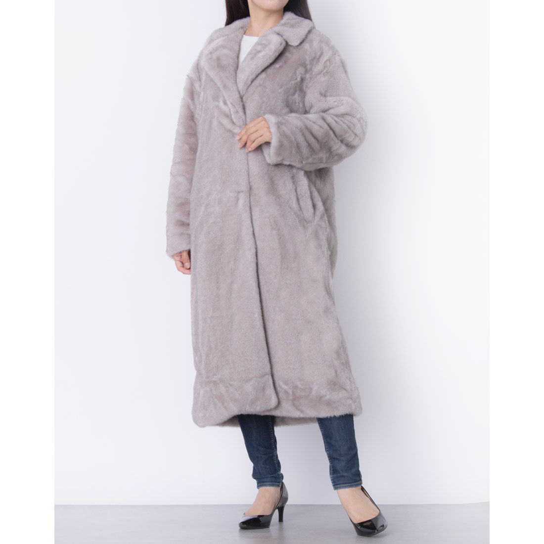 モトマチゼラール 元町ゼラール Wool Outer Cape （グレージュ） グレージュ