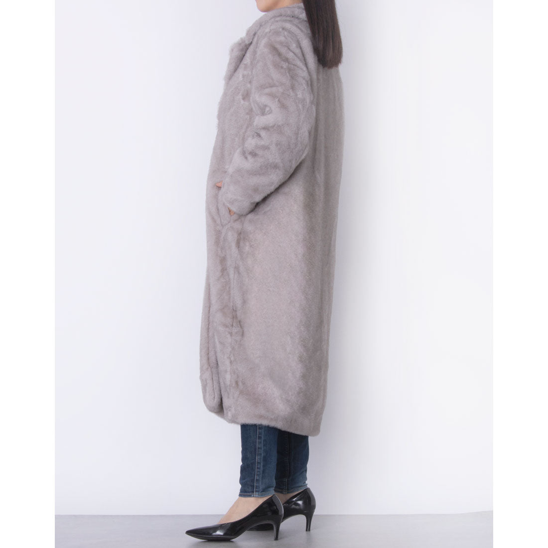 モトマチゼラール 元町ゼラール Wool Outer Cape （グレージュ） グレージュ