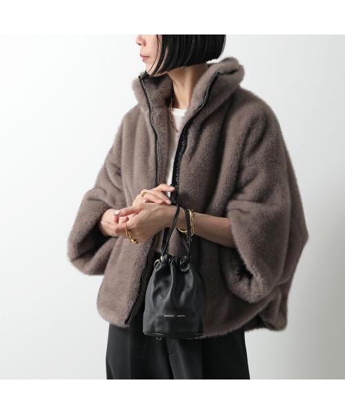 ザンケッティ ZANCHETTI ZANCHETTI ショルダーバッグ BBAG 712 巾着バッグ （010/ブラック） 010/ブラック