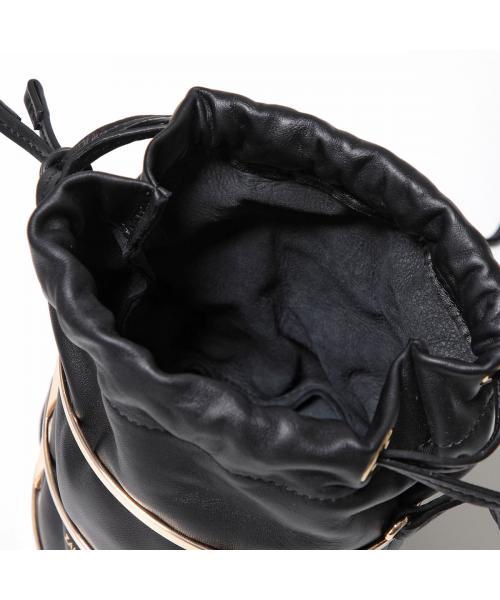 ザンケッティ ZANCHETTI ZANCHETTI ショルダーバッグ BBAG 712 巾着バッグ （010/ブラック） 010/ブラック