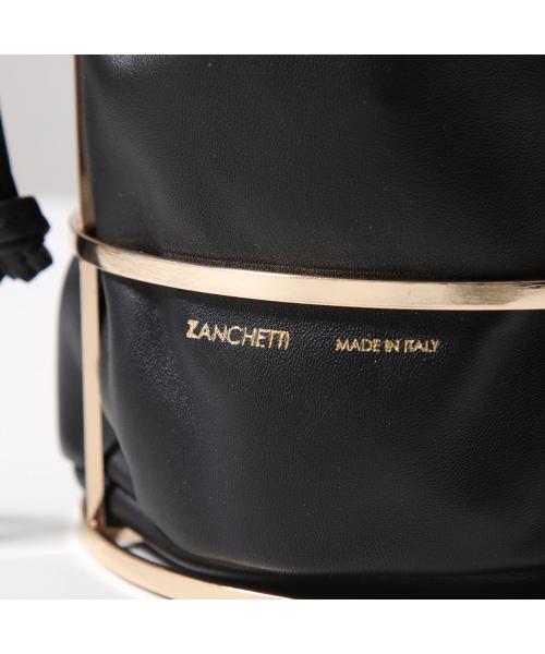 ザンケッティ ZANCHETTI ZANCHETTI ショルダーバッグ BBAG 712 巾着バッグ （010/ブラック） 010/ブラック