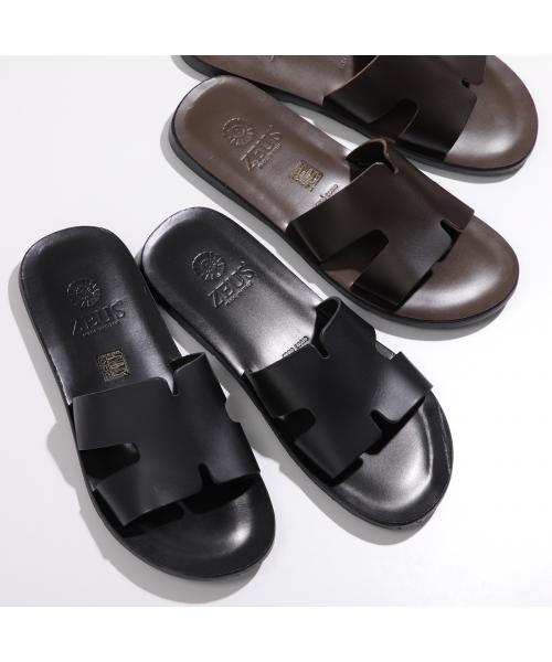 null null ZEUS サンダル 6029 レザー （VACCHETTA-NERA/ブラック） VACCHETTA-NERA/ブラック