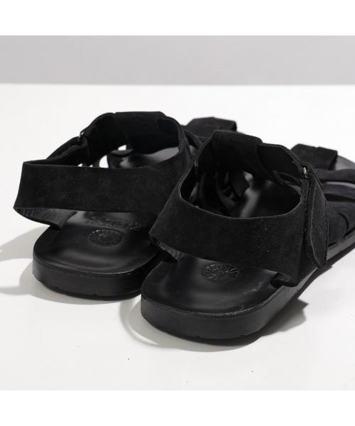 null null ZEUS サンダル 23009 バックストラップ レザー （CAMOSCIO-NERO/ブラック） CAMOSCIO-NERO/ブラック