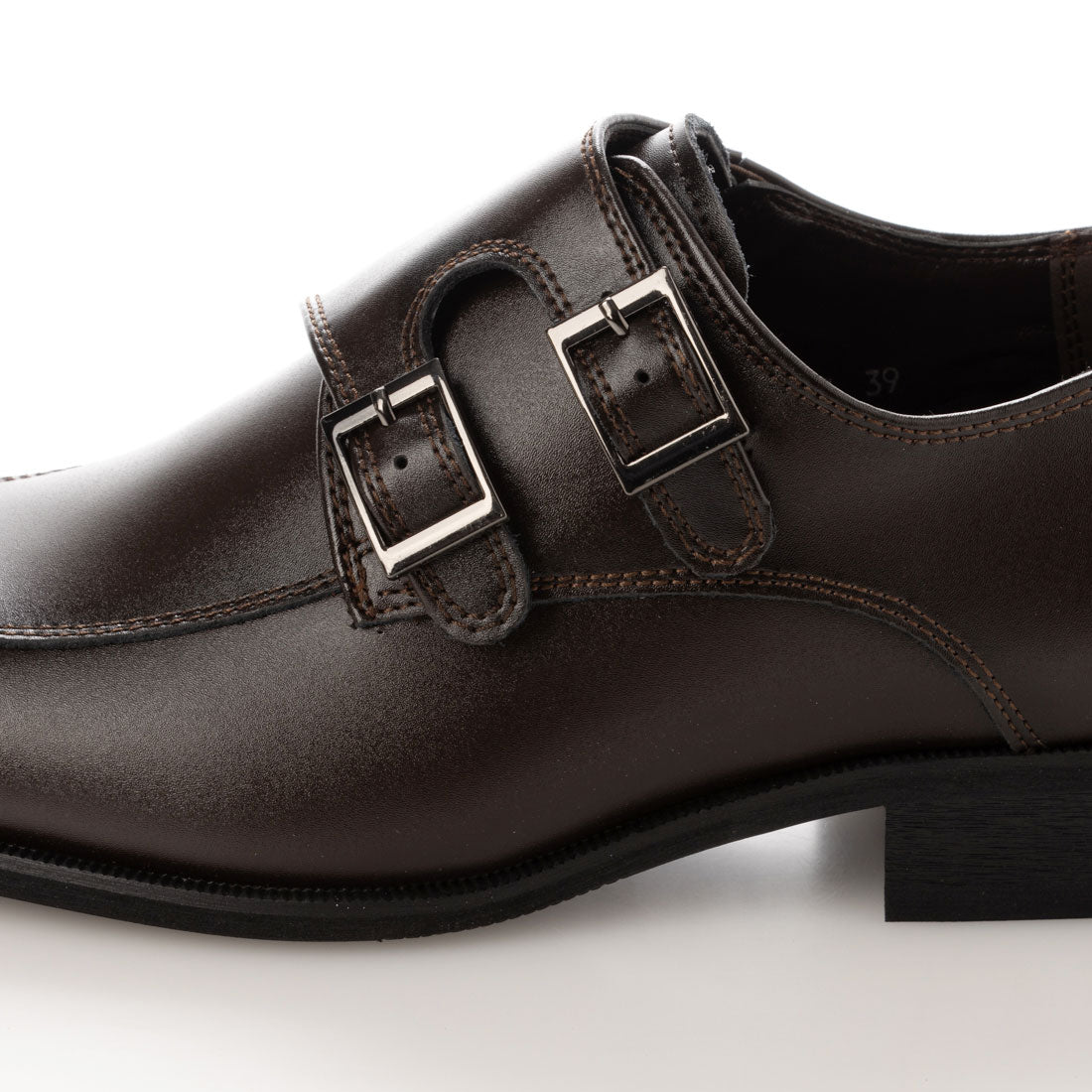 ZINC Genuine Leather Double Monk Business Shoes /5855