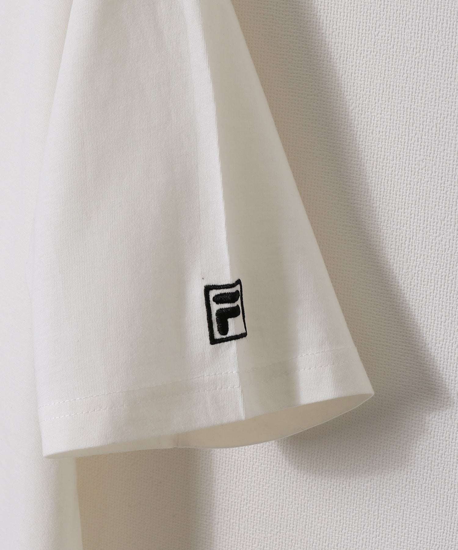 ジップファイブ ZIP FIVE 高密度生地左胸筆記体刺繍半袖Tシャツ